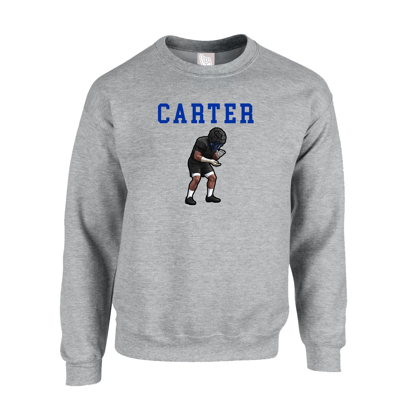 Fleece Crew — Shirsey in Grey