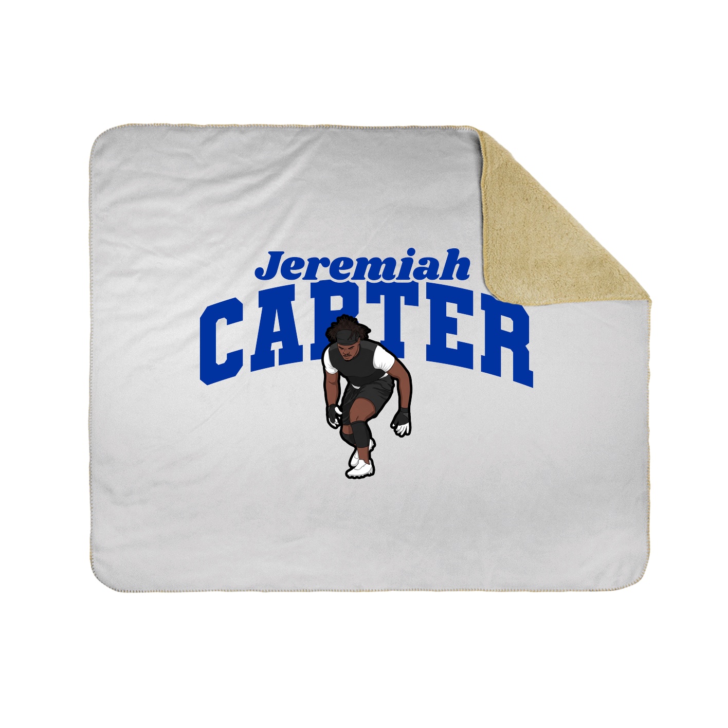 Throw Blanket — Signature Arch in White