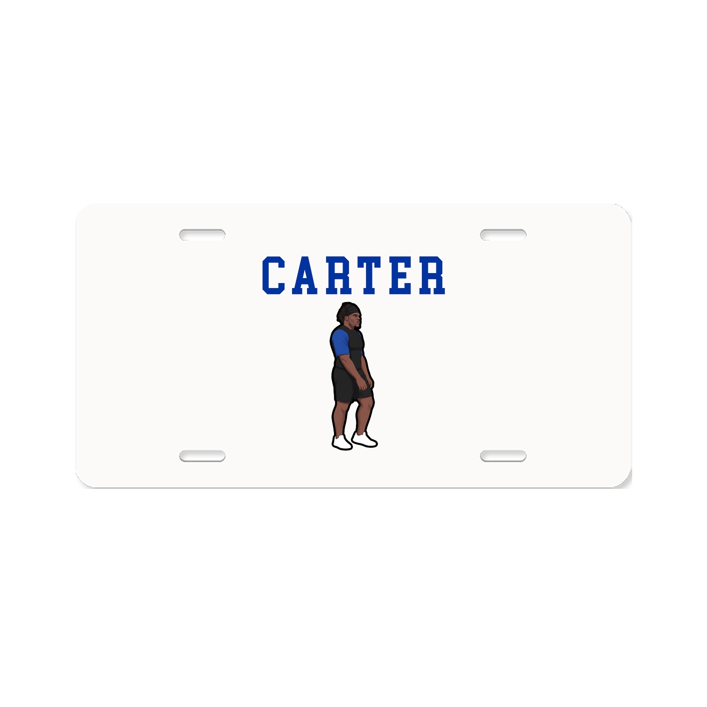 License Plate — Shirsey in Classic