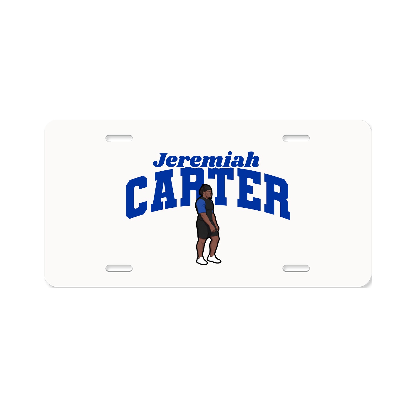License Plate — Signature Arch in Classic
