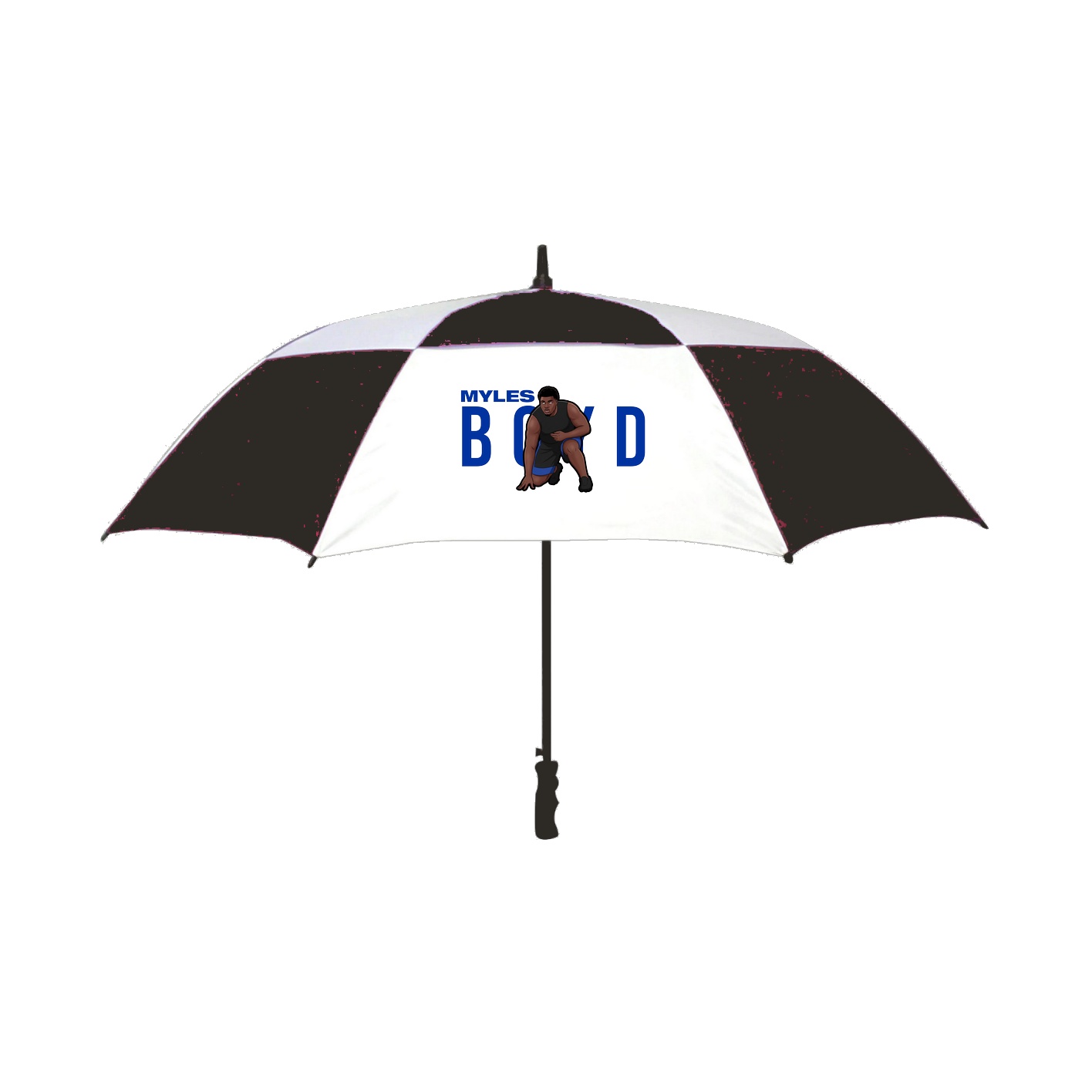 Golf Umbrella — Player Name in Black