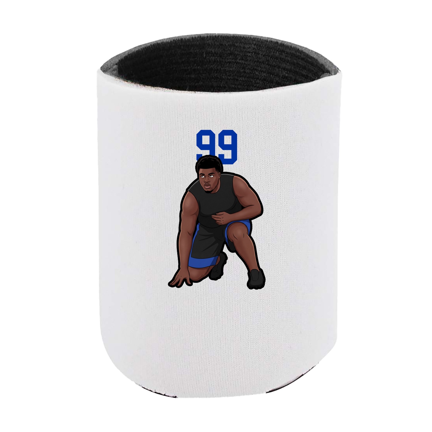 Can Holder — Number Top in White