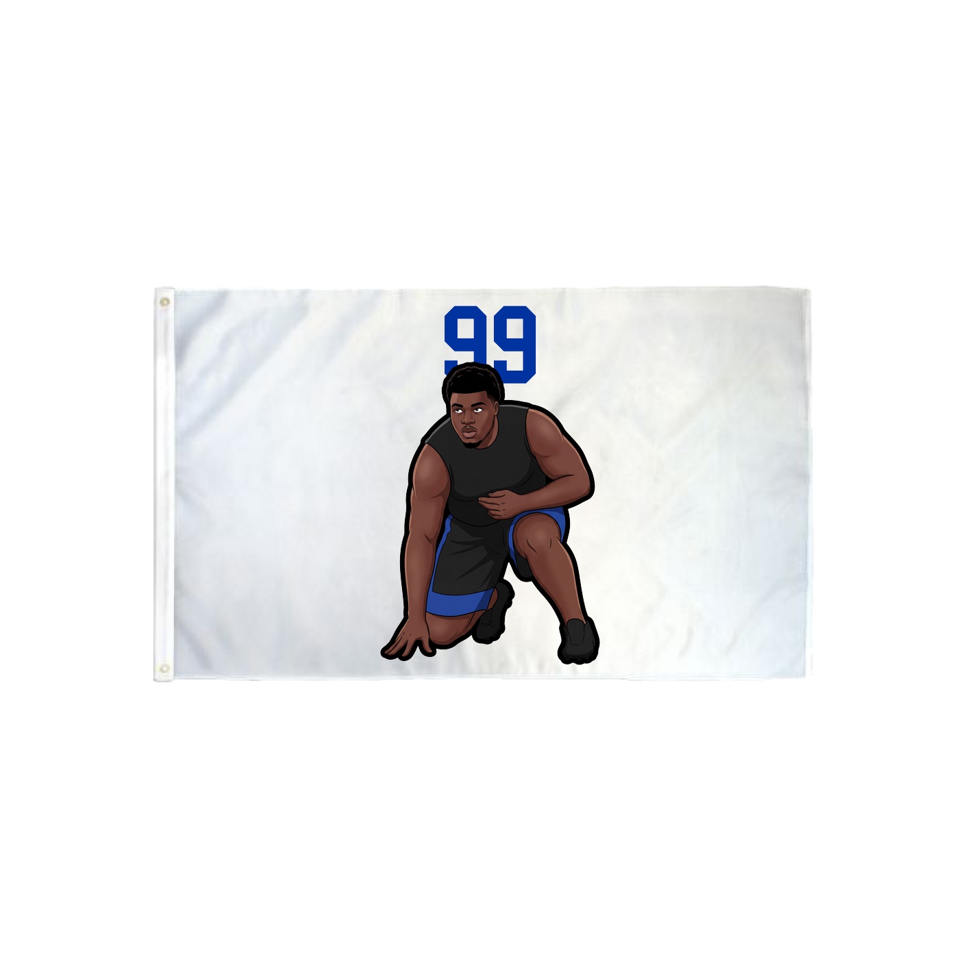 3x5 Flag — Number Top in Classic