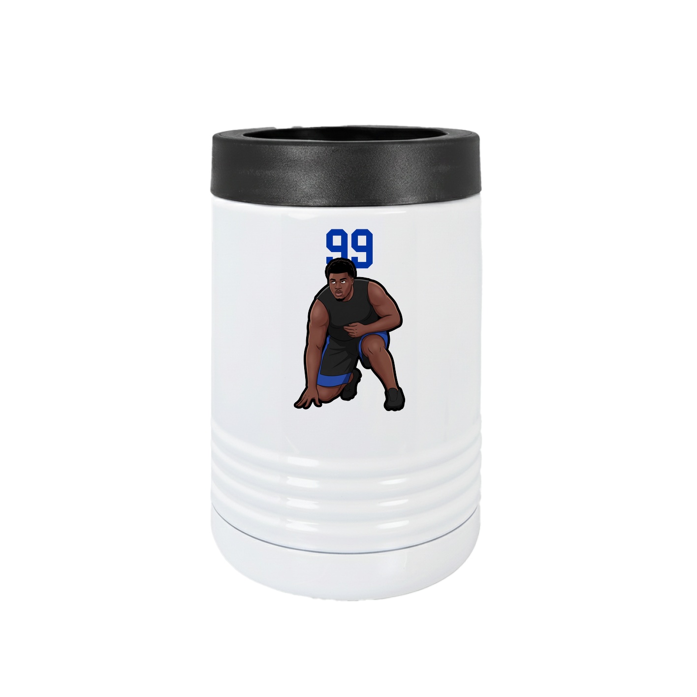 Beverage Holder — Number Top in White