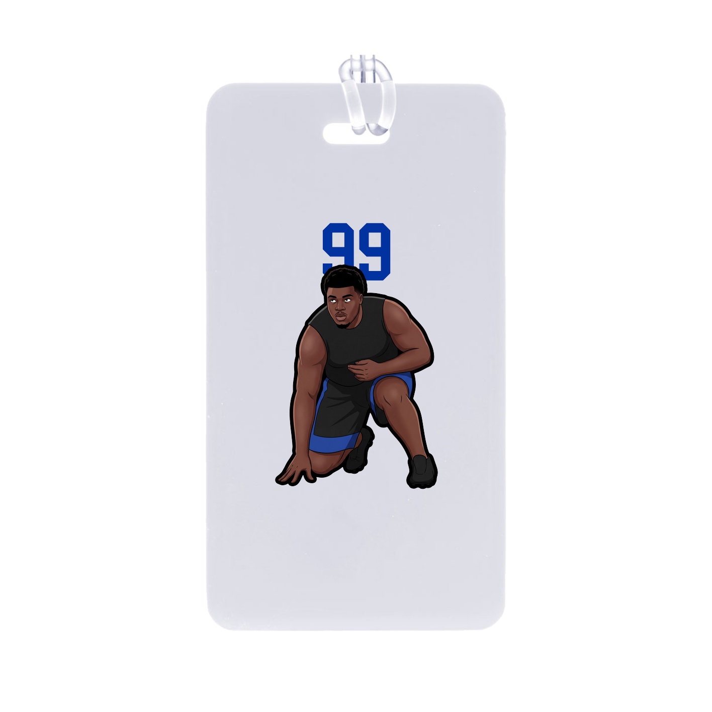 Bag Tag — Number Top in Classic