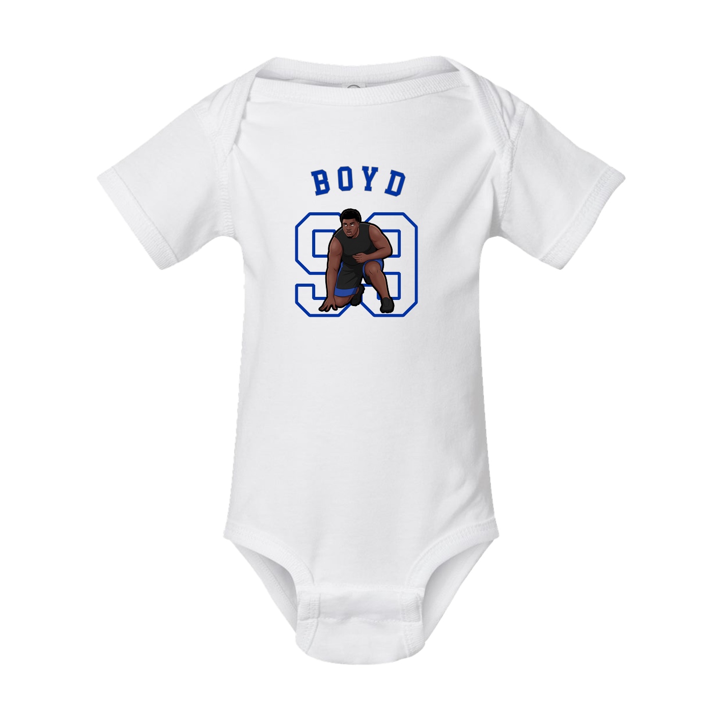 Baby Onesie — Shirsey Arch in White