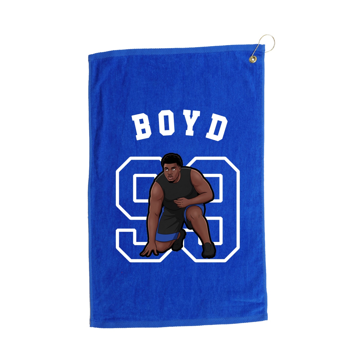 Golf Towel — Shirsey Arch in Royal