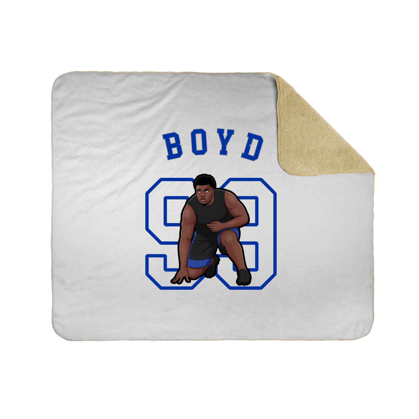 Throw Blanket — Shirsey Arch in White