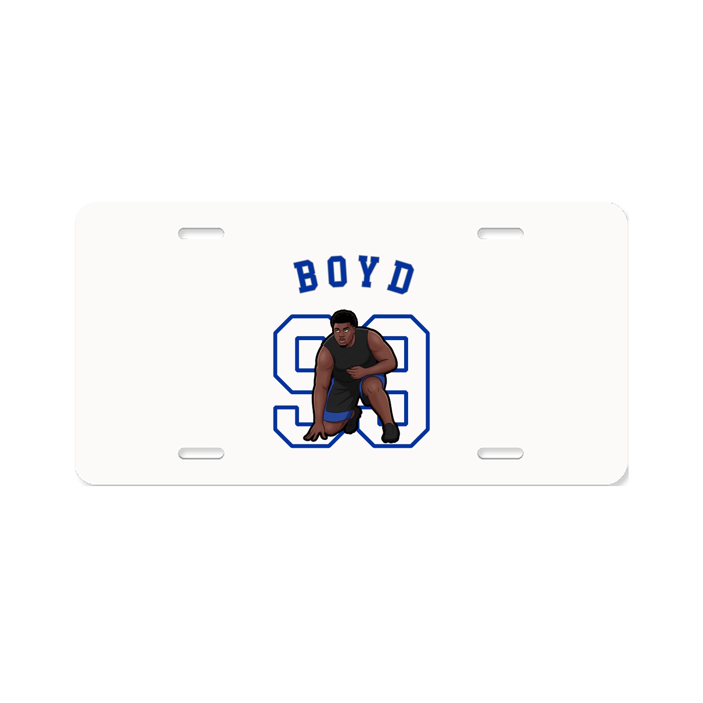 License Plate — Shirsey Arch in Classic