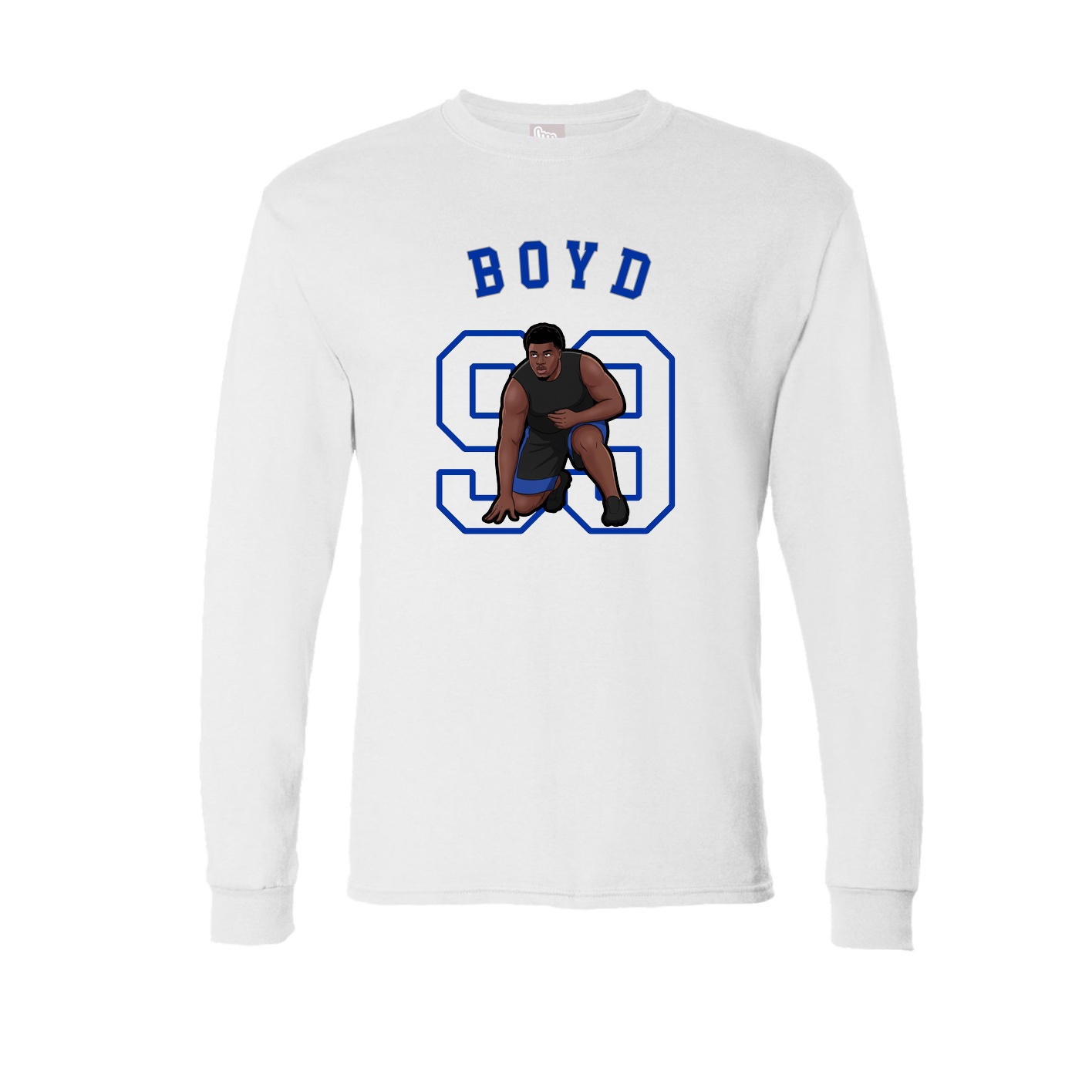 Long Sleeve Tee — Shirsey Arch in White
