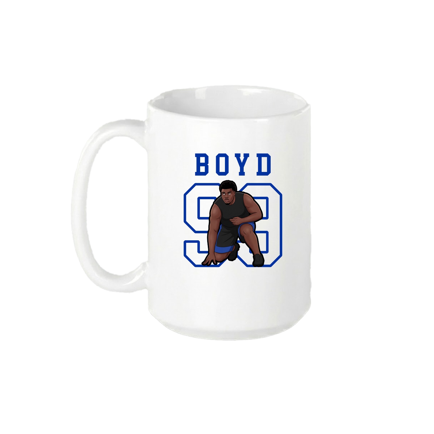 15oz Coffee Mug — Shirsey in White