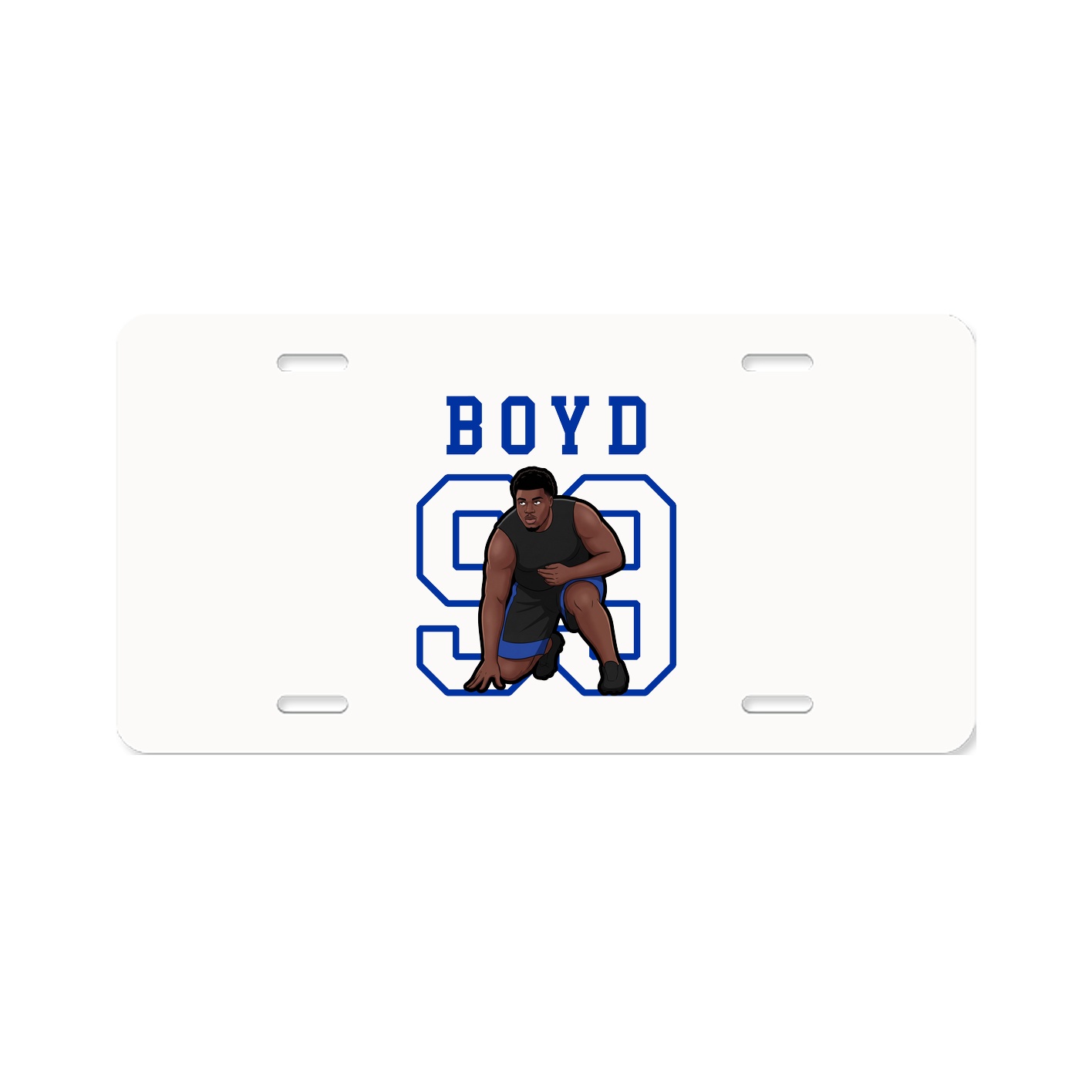 License Plate — Shirsey in Classic