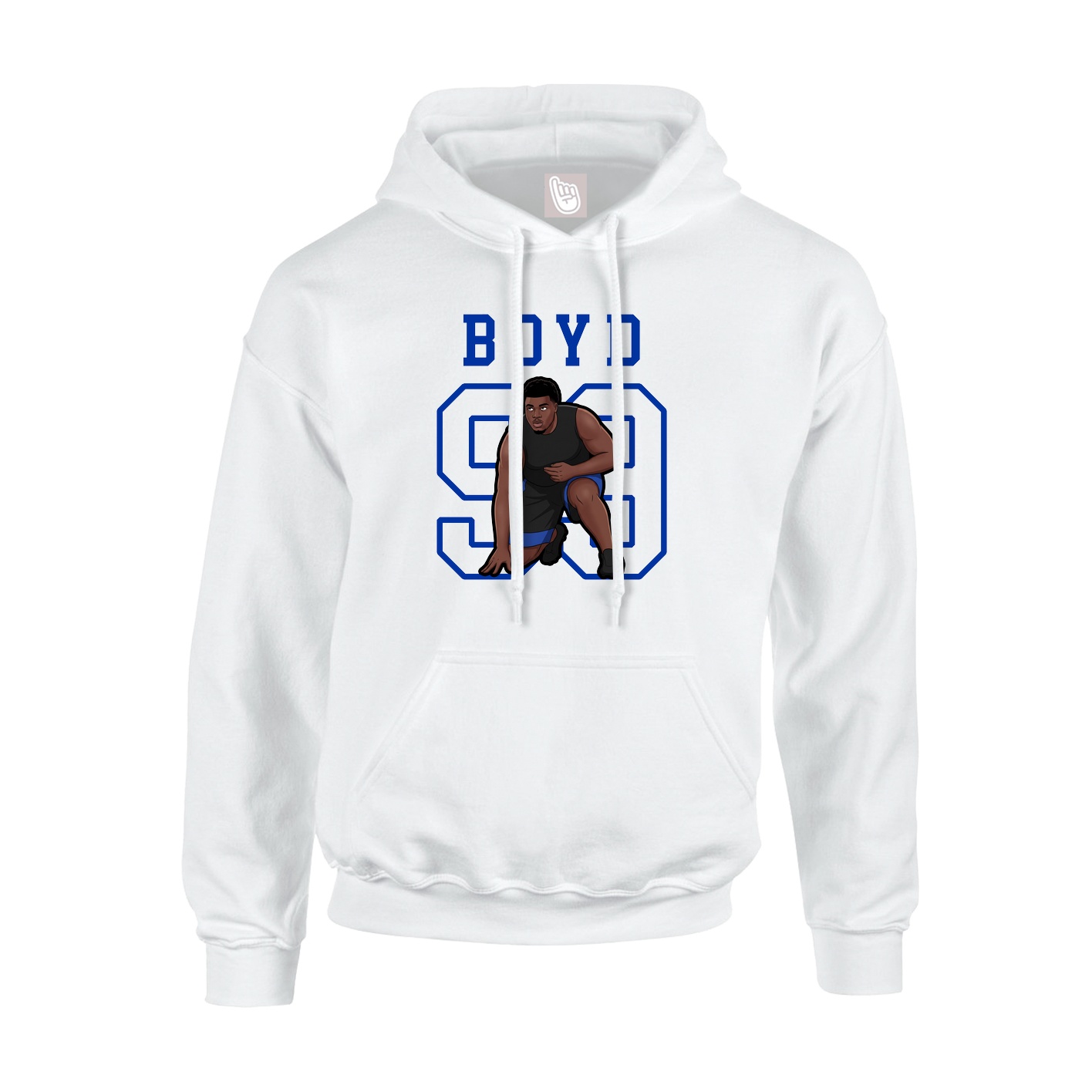 Youth Hoodie — Shirsey in White