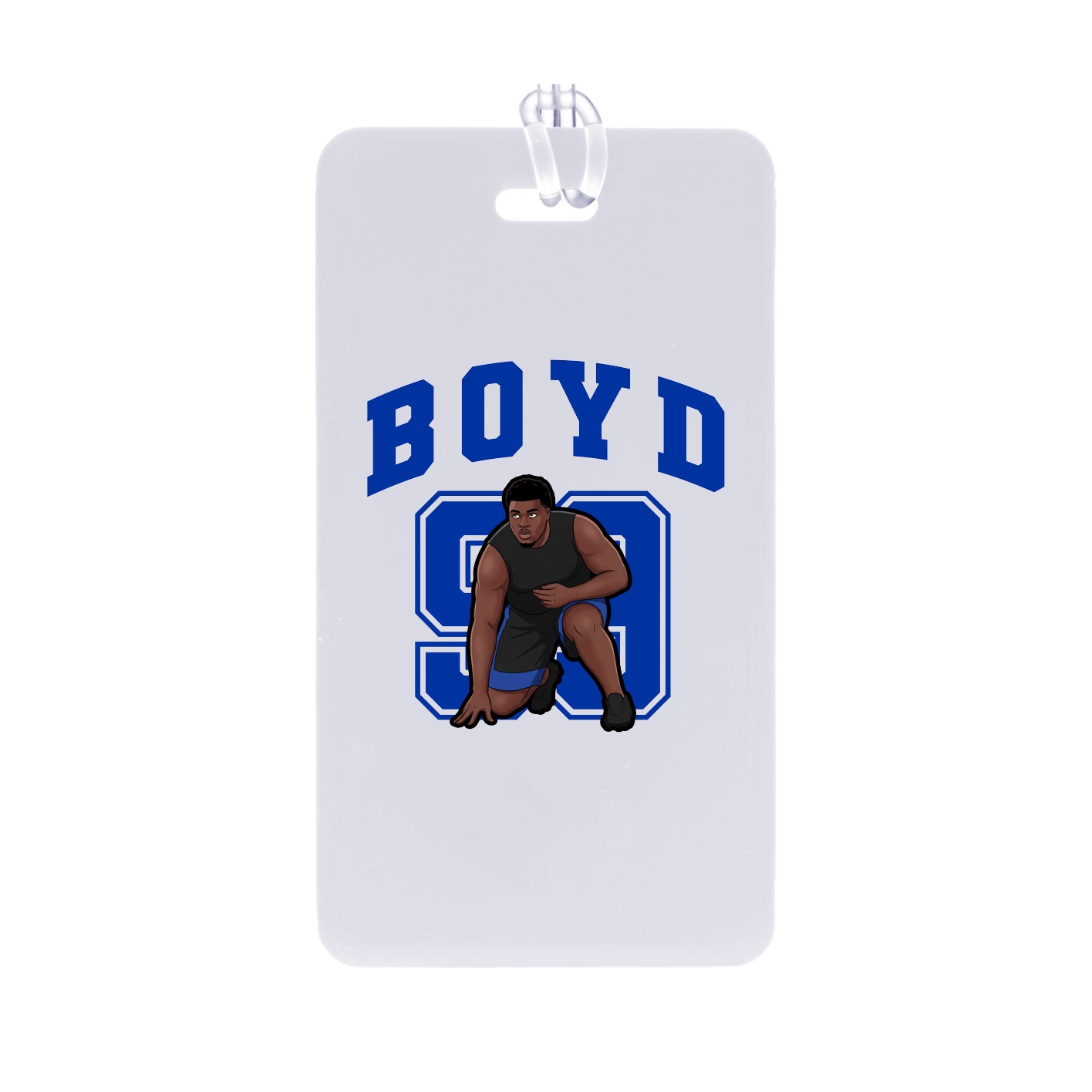 Bag Tag — Number in Classic