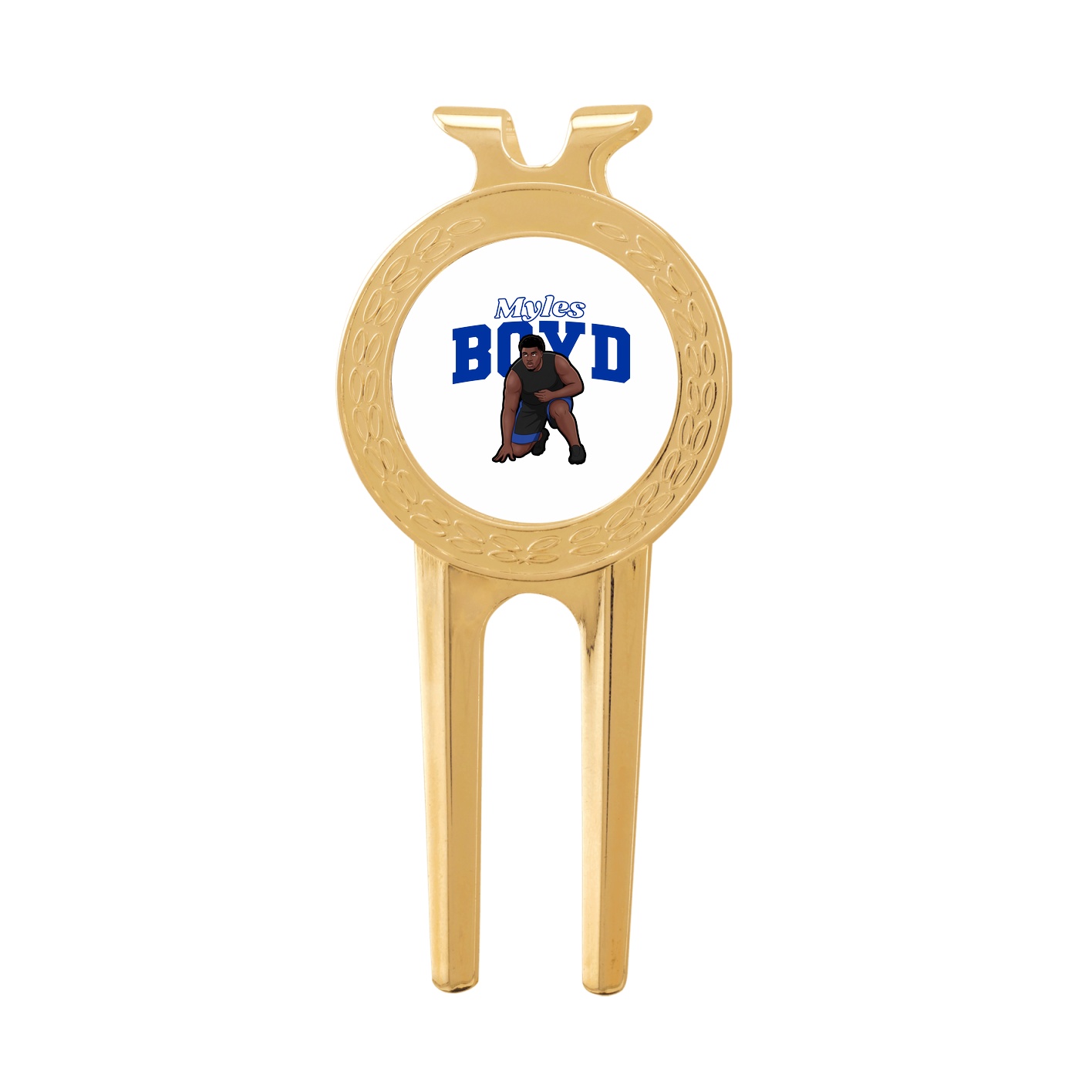 Divot Tool with Ball Marker — Name Arch in Classic