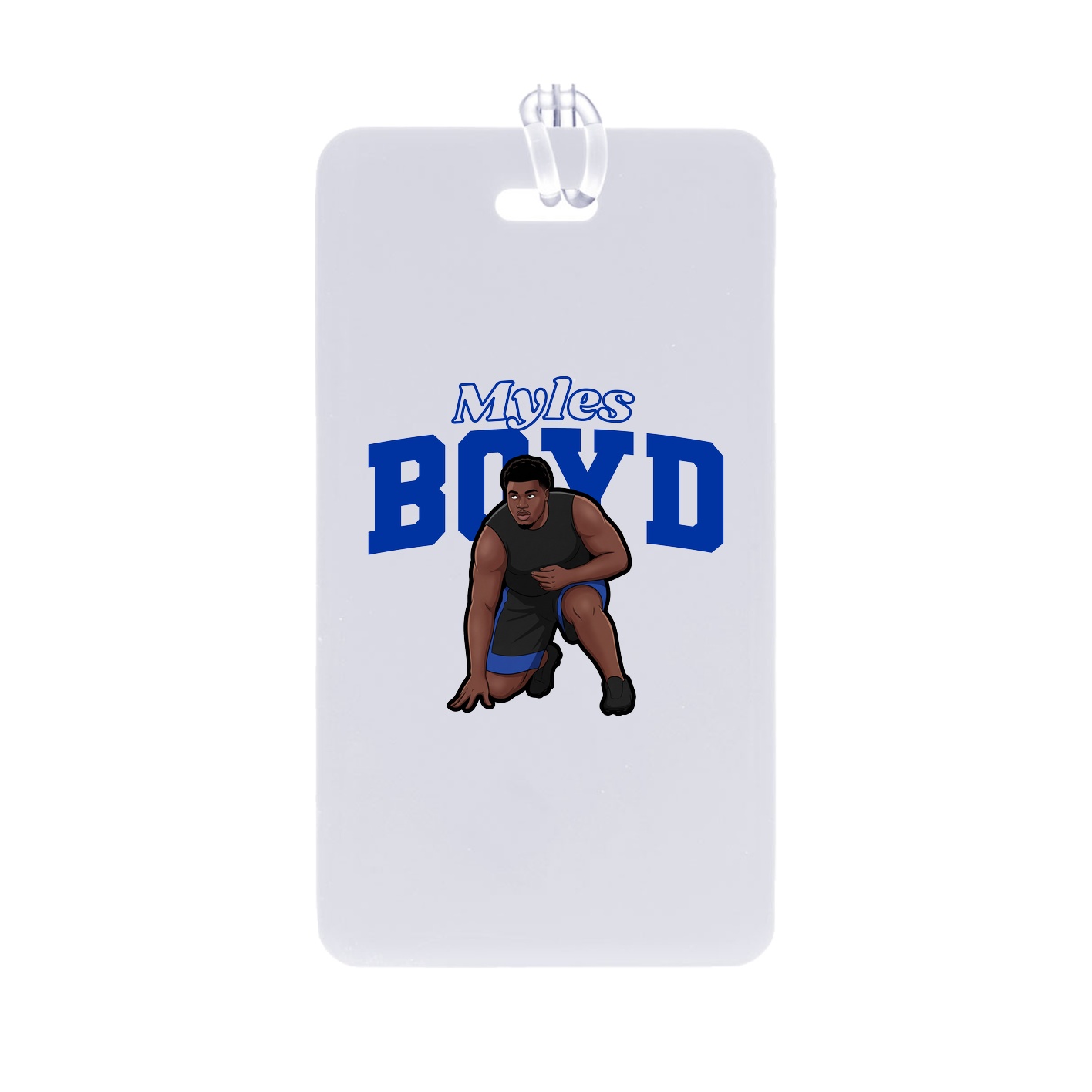 Bag Tag — Name Arch in Classic