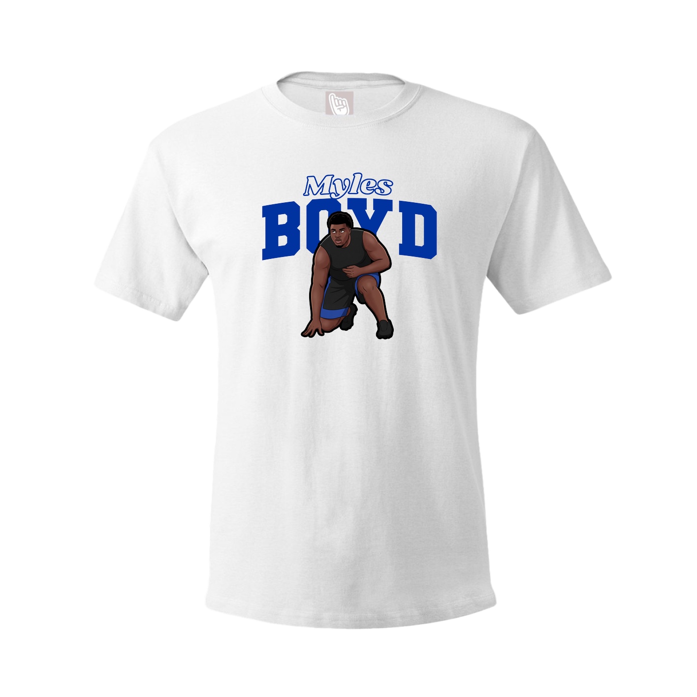Tee — Name Arch in White