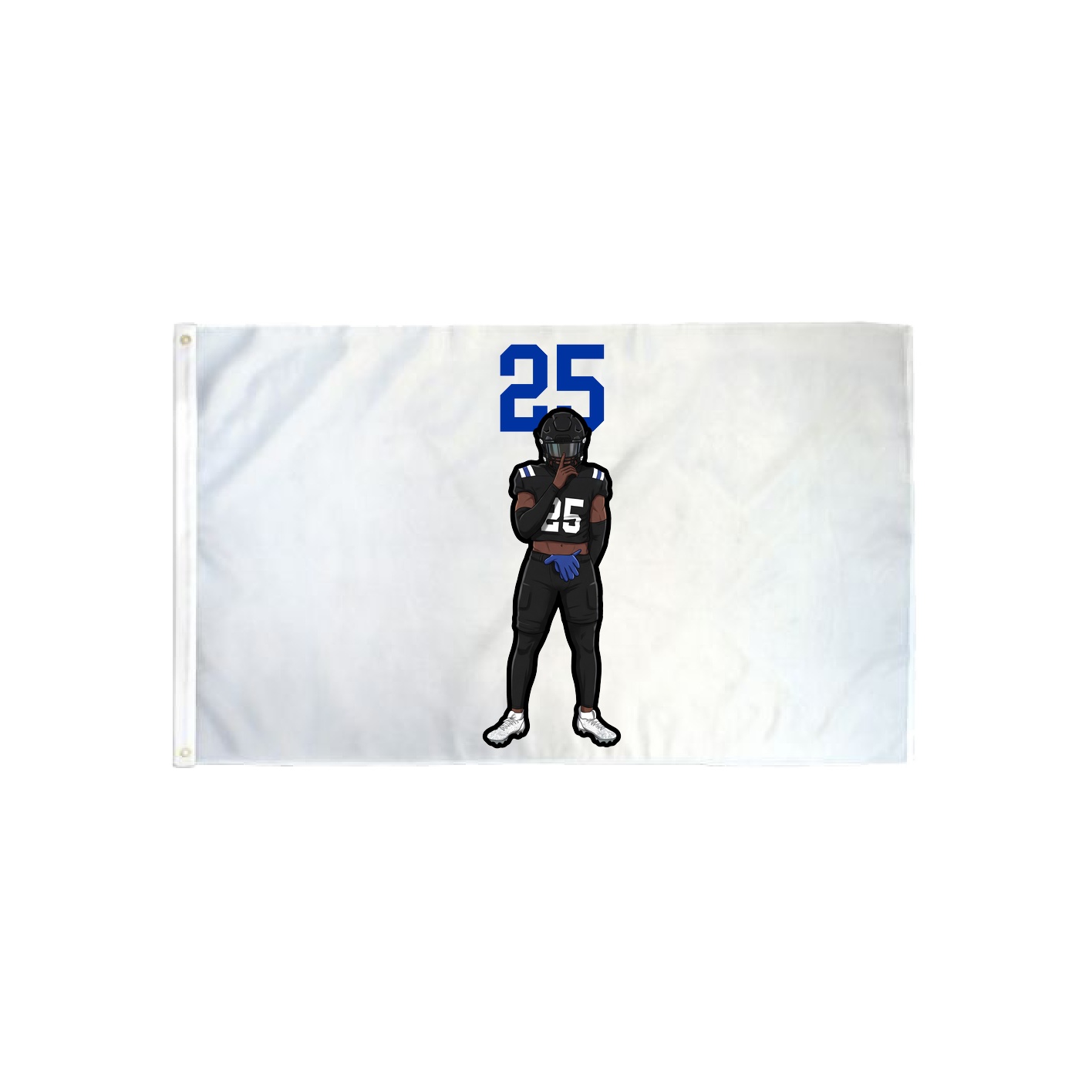 3x5 Flag — Number Top in Classic