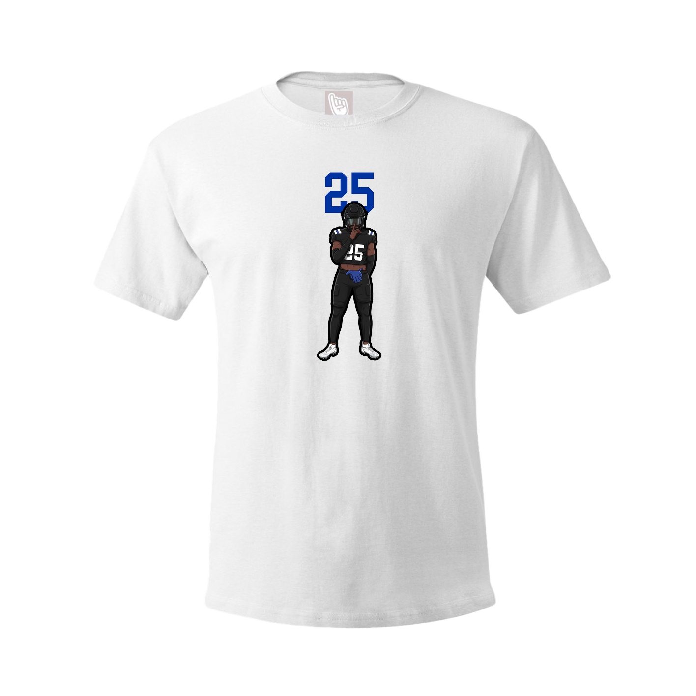 Tee — Number Top in White