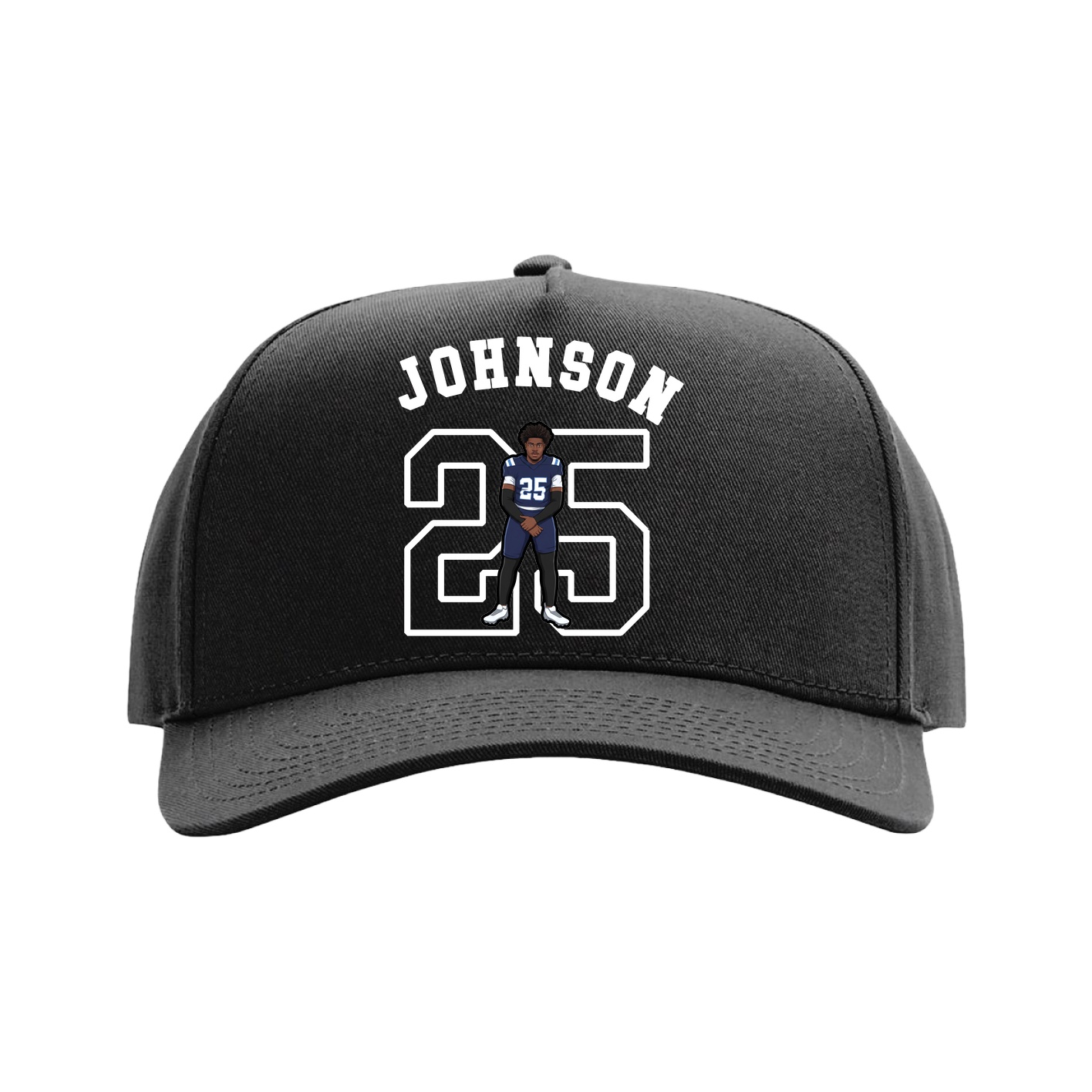 Full Fabric Five-Panel Champ Cap