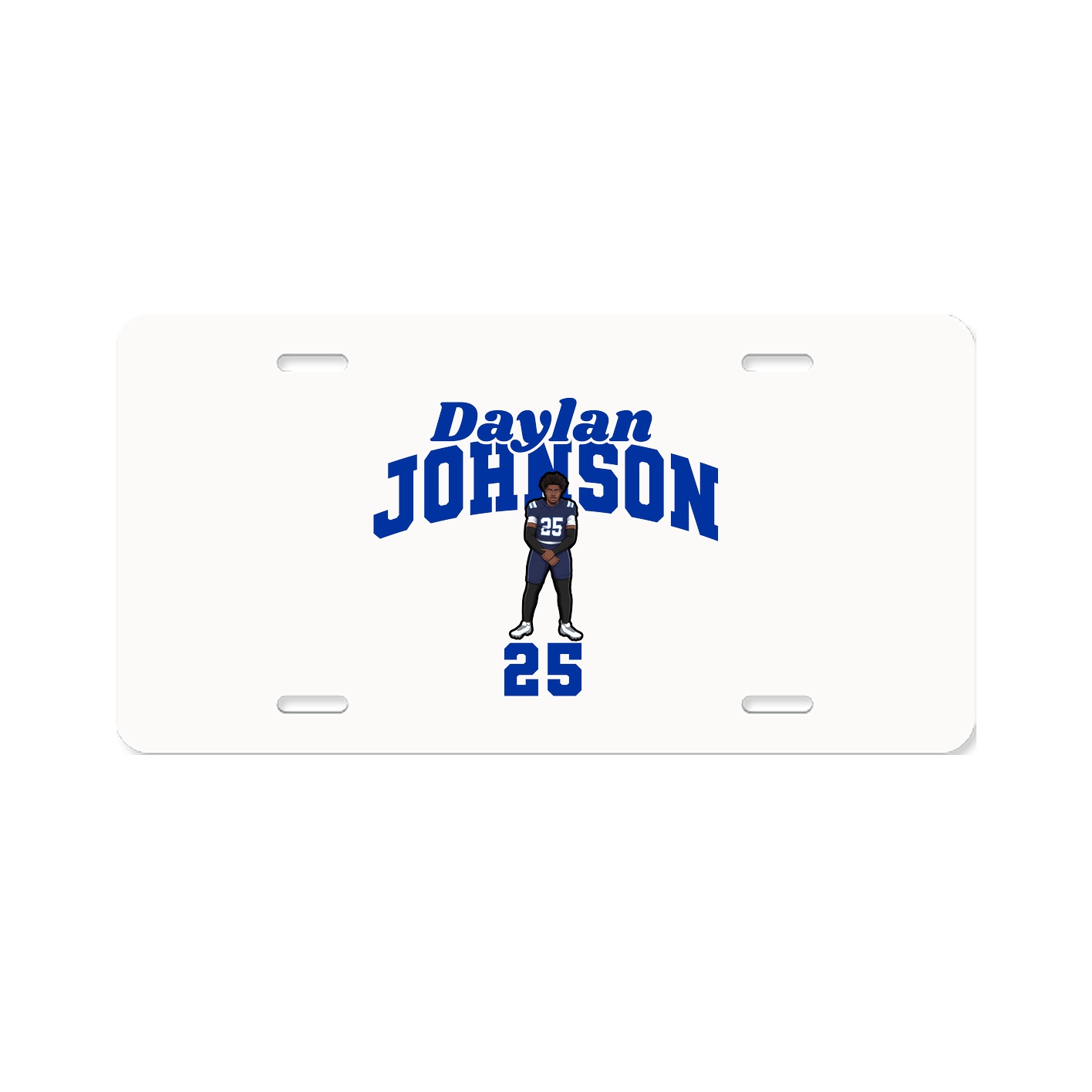 License Plate — Signature Arch in Classic
