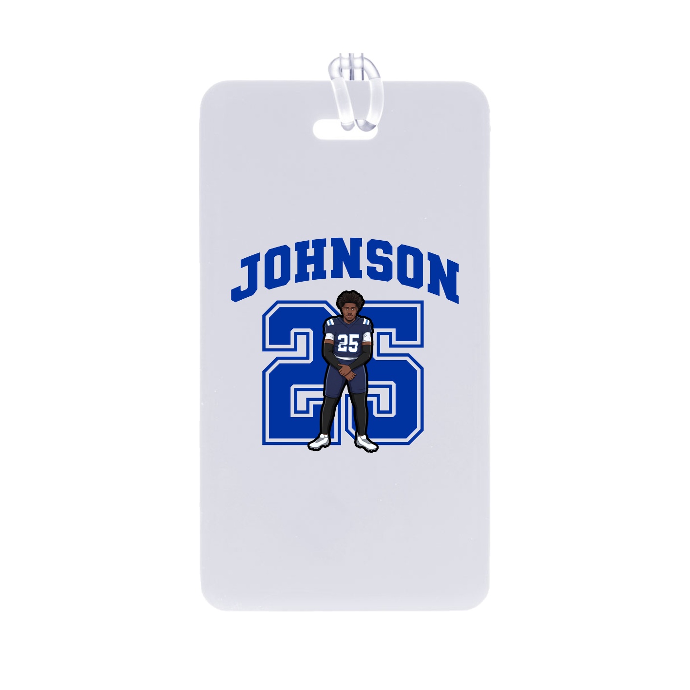 Bag Tag — Number in Classic