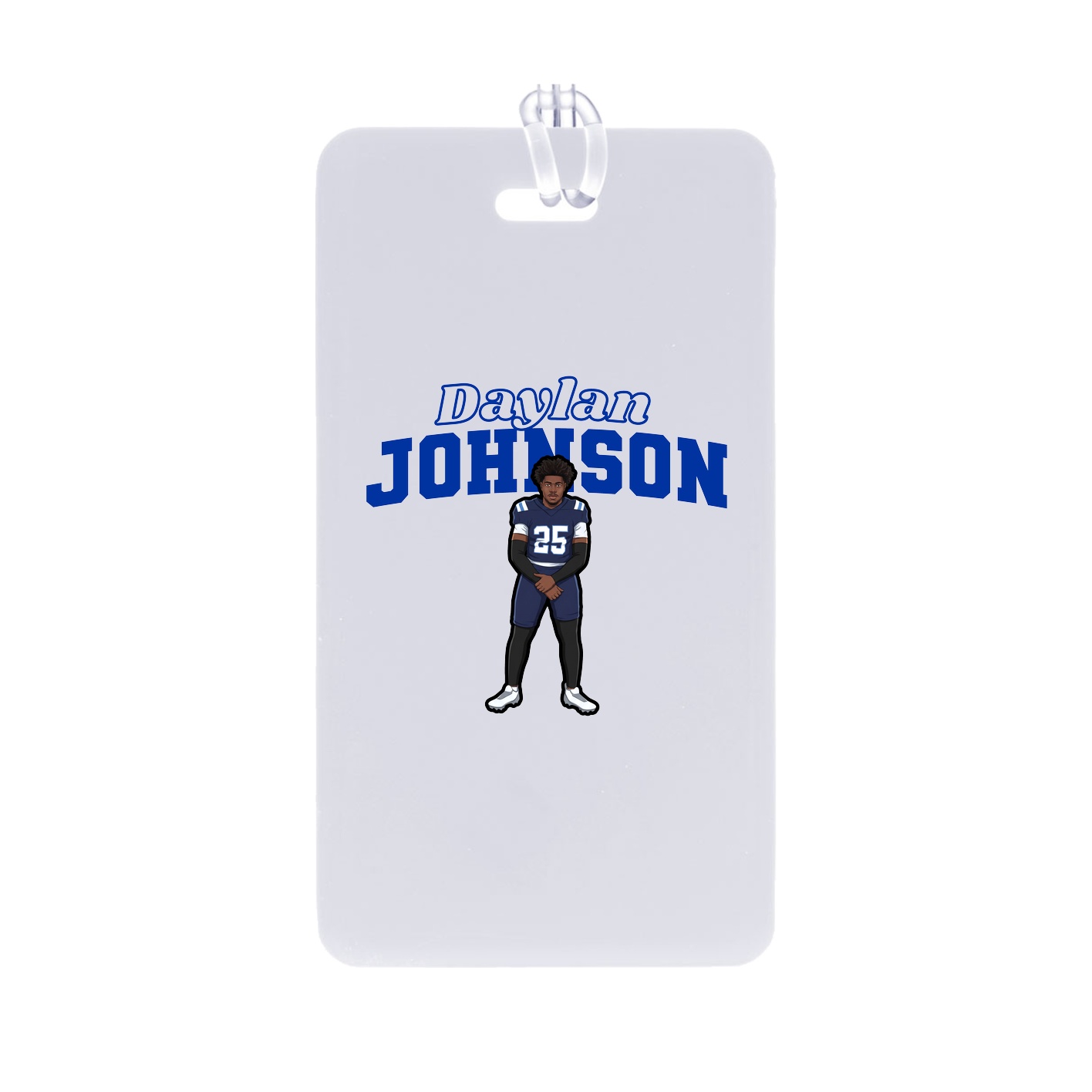 Bag Tag — Name Arch in Classic