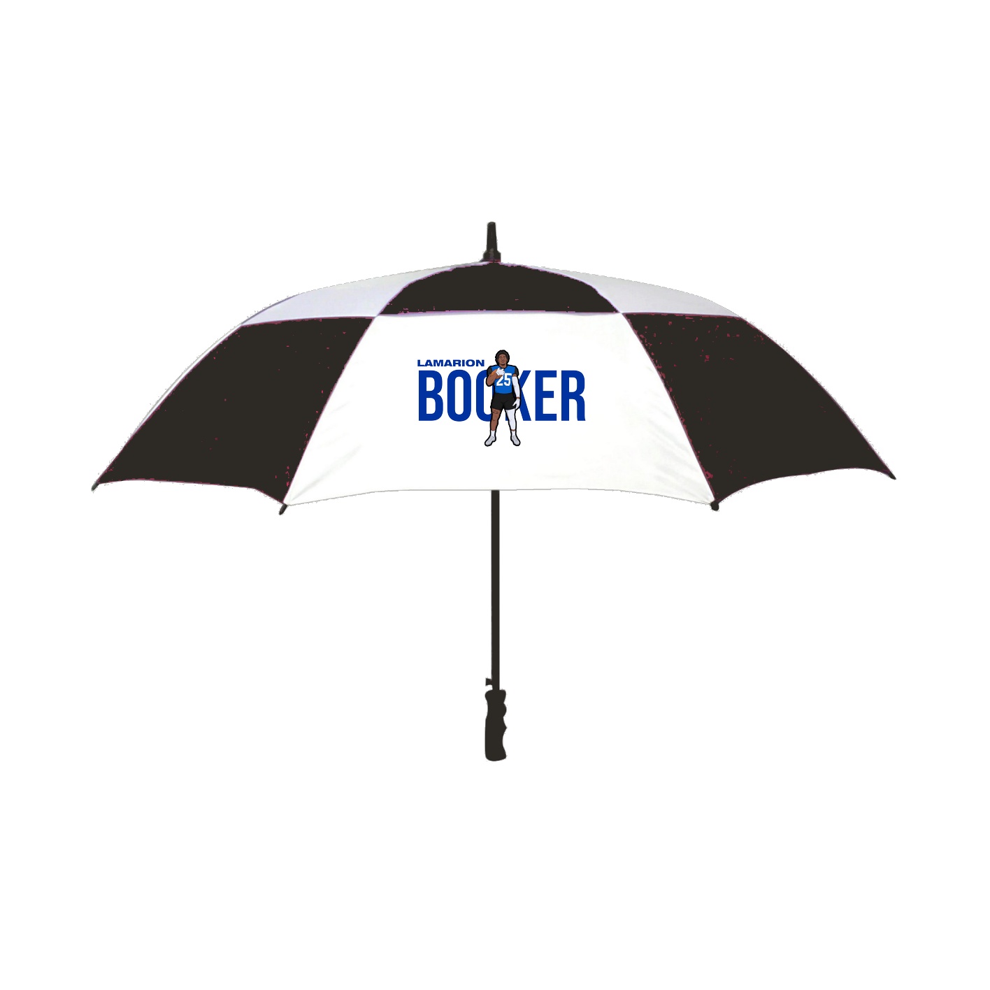 Golf Umbrella — Player Name in Black