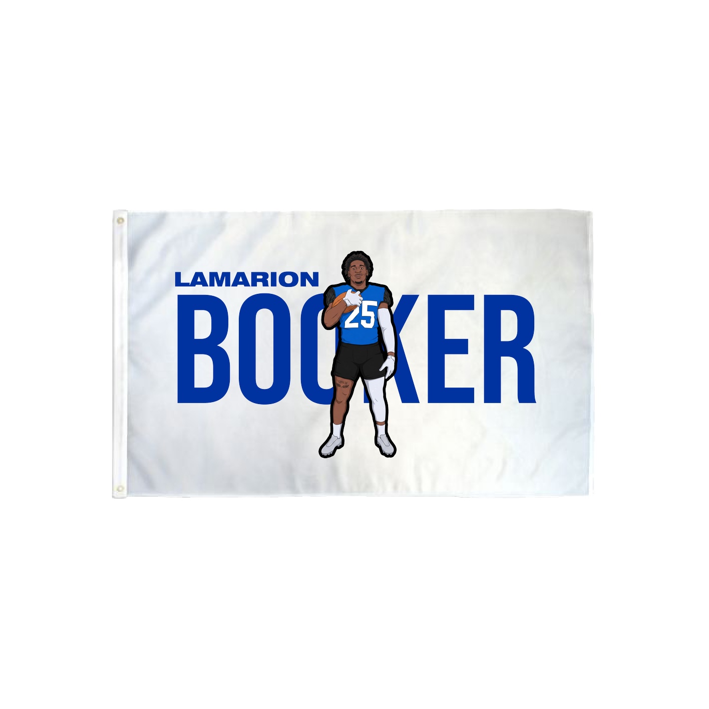 3x5 Flag — Player Name in Classic