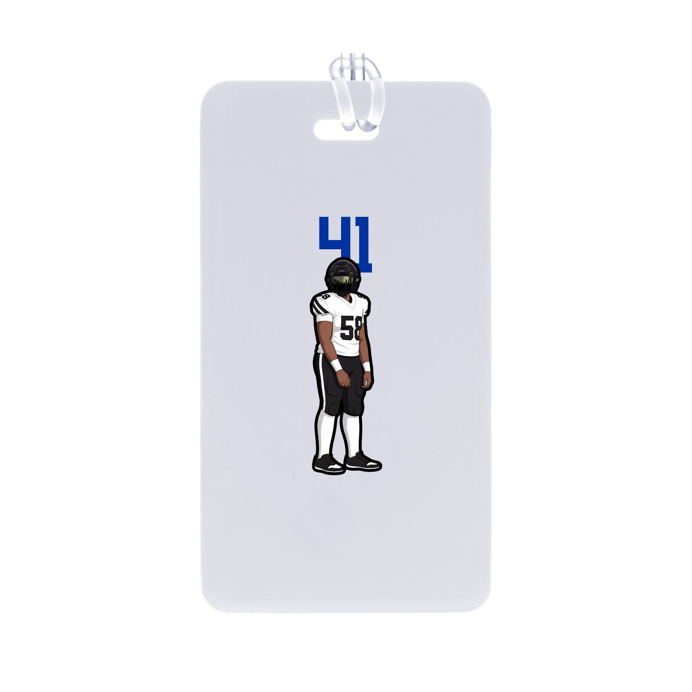 Bag Tag — Number Top in Classic