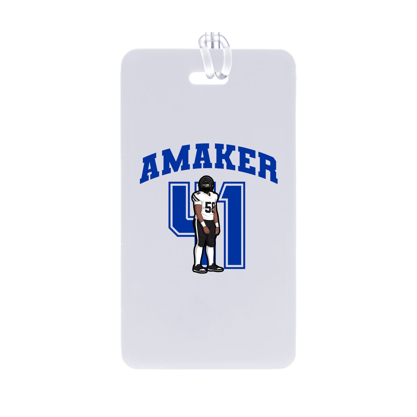 Bag Tag — Number in Classic