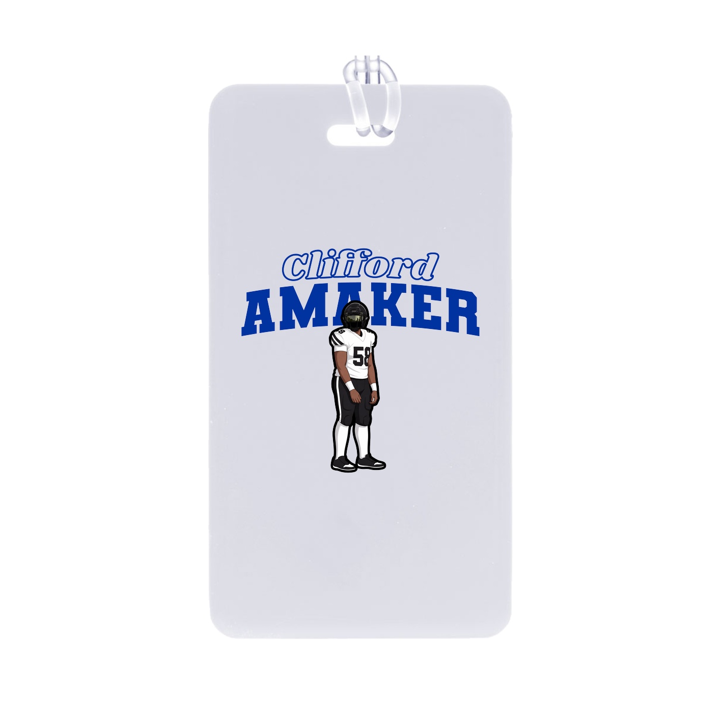 Bag Tag — Name Arch in Classic