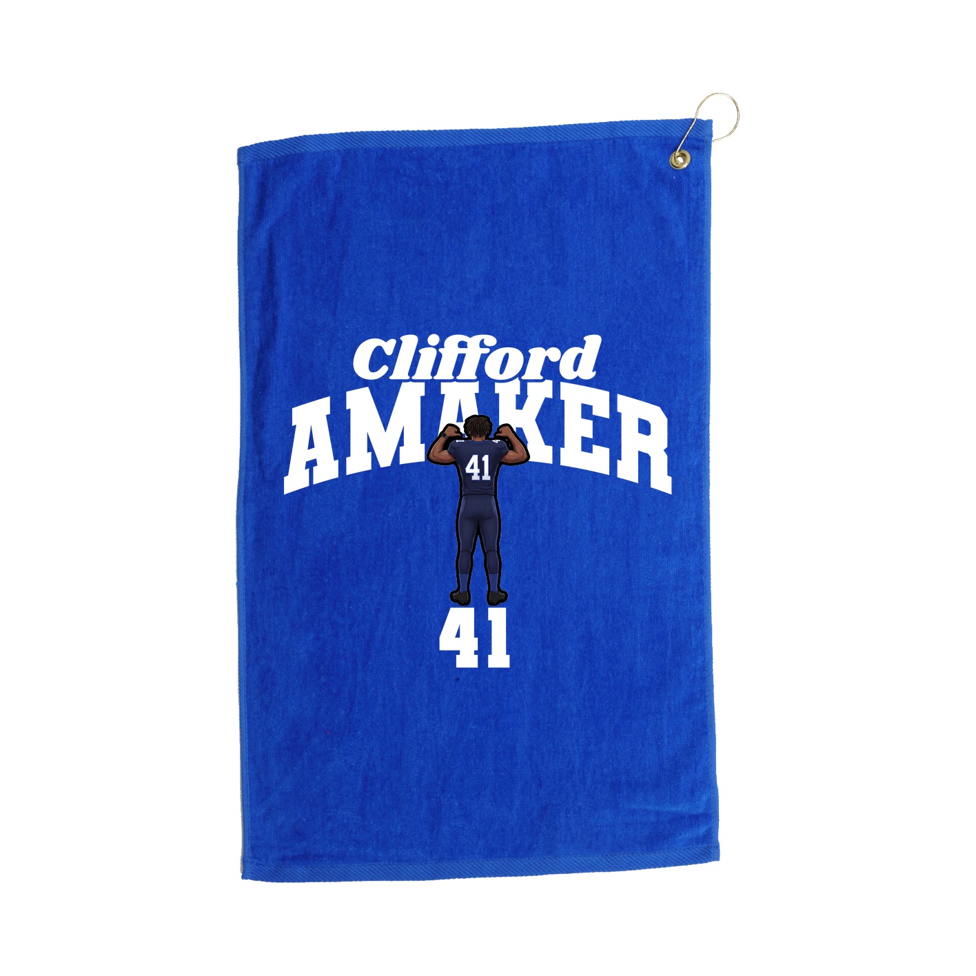 Golf Towel — Signature Arch in Royal