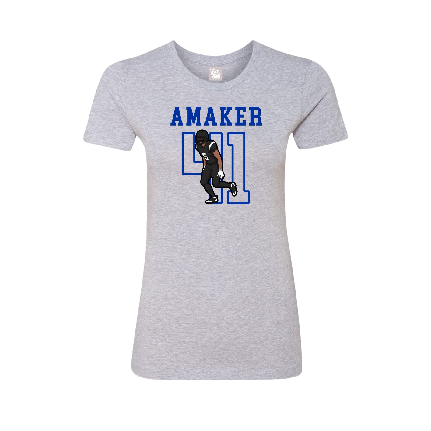 Fitted Women's Tee — Shirsey in Grey