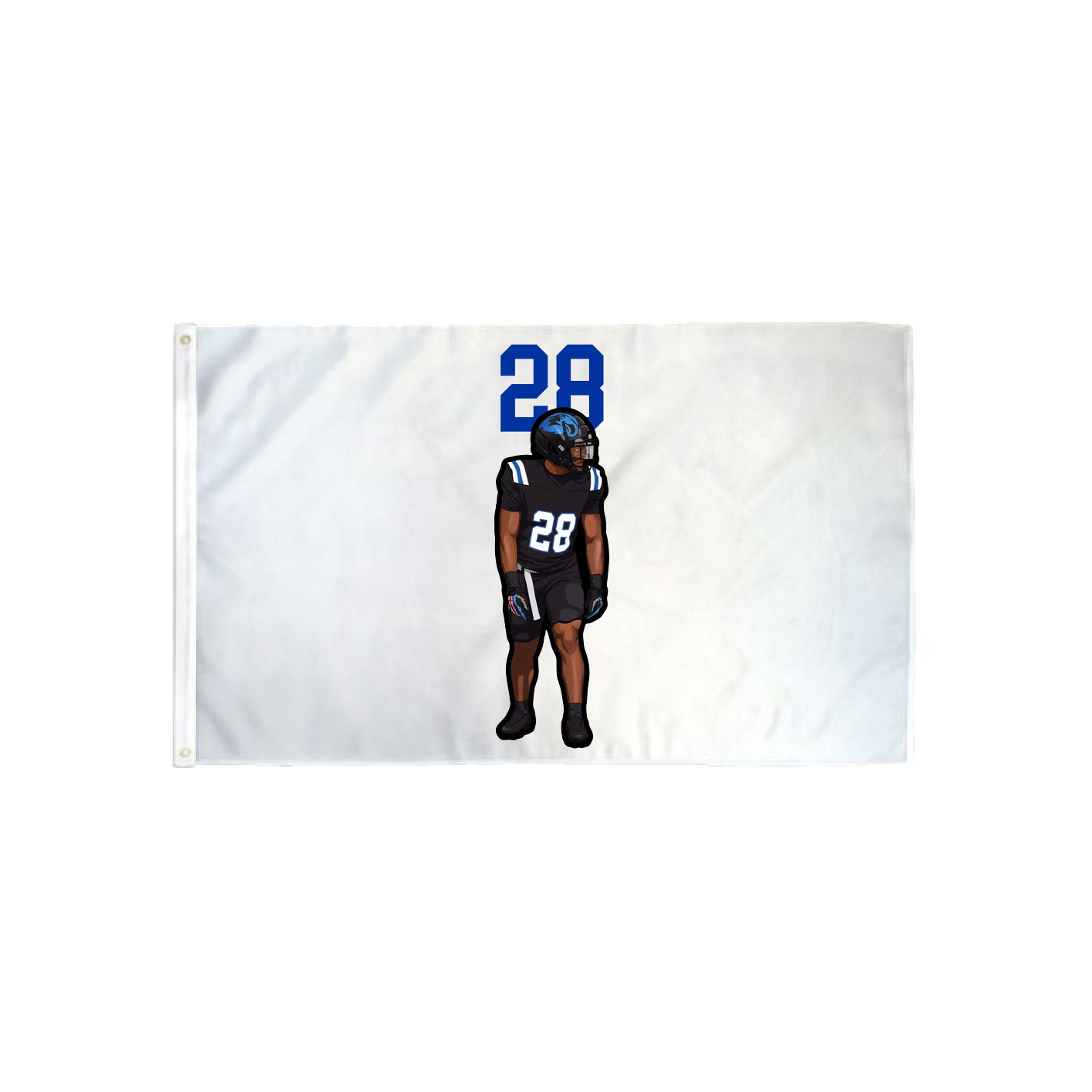 3x5 Flag — Number Top in Classic