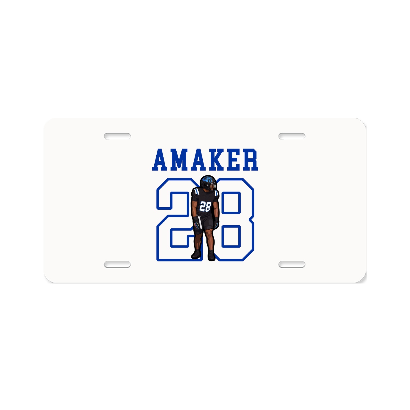 License Plate — Shirsey in Classic