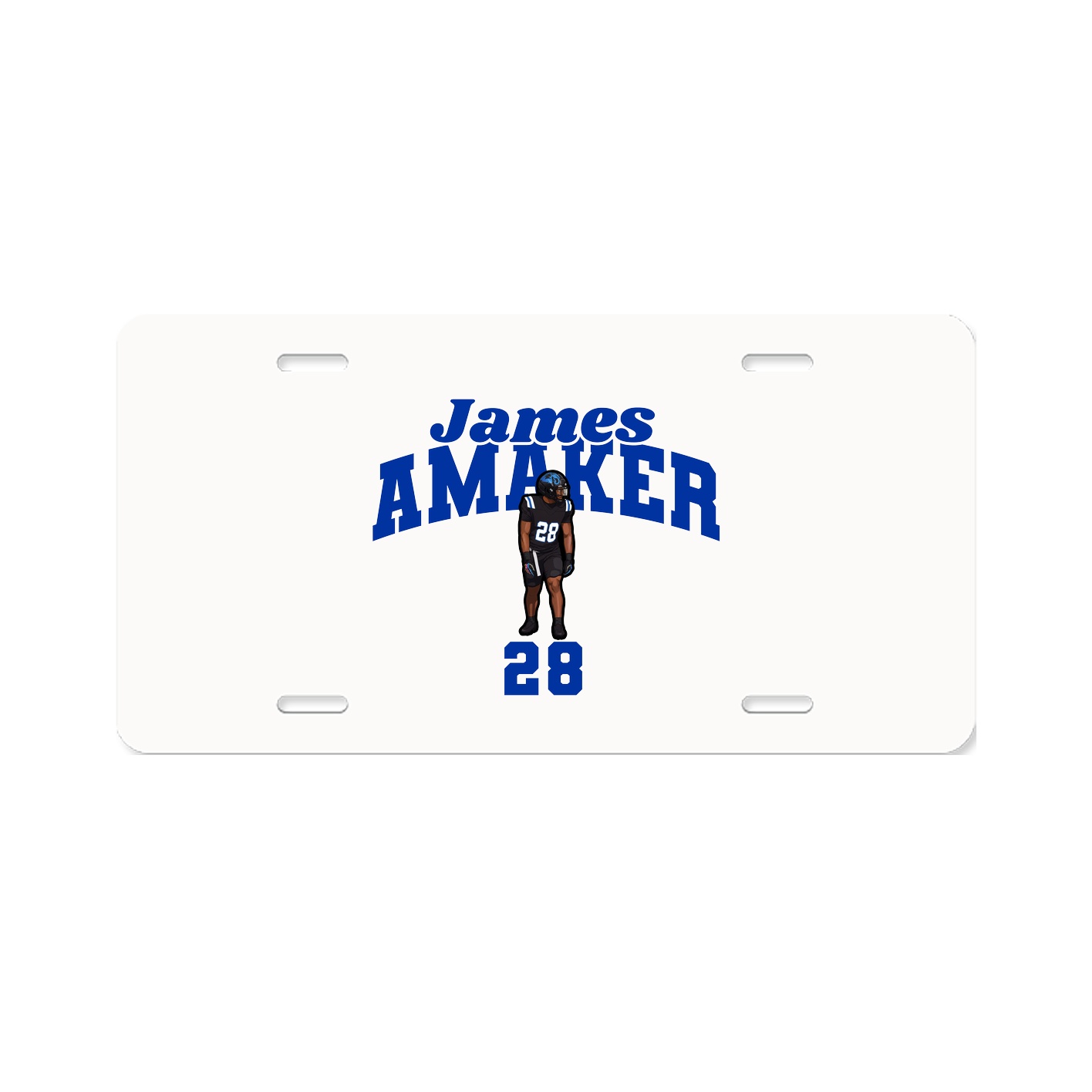 License Plate — Signature Arch in Classic