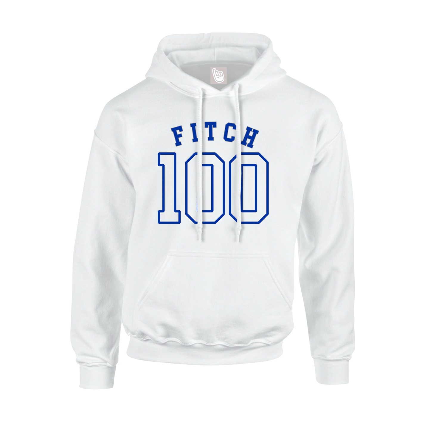 Hoodie — Shirsey Arch in White