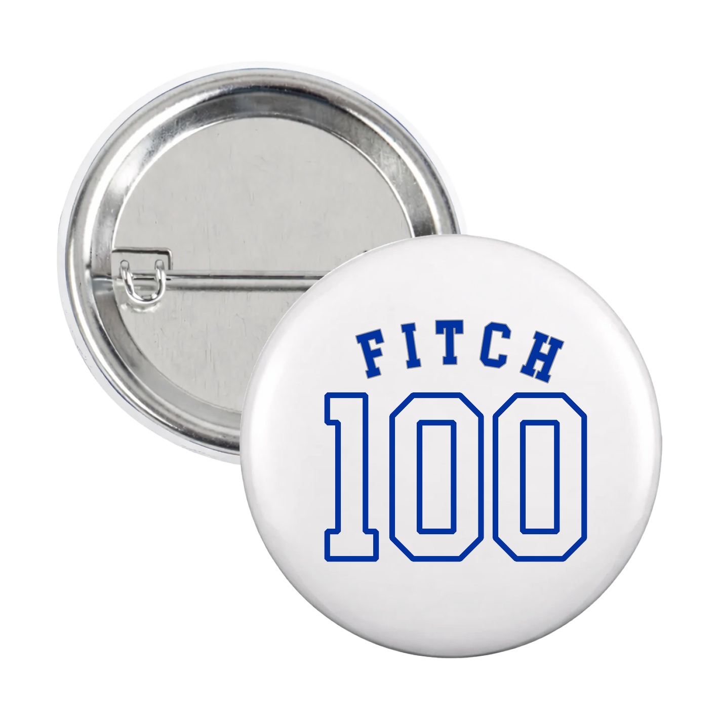 Game Day Button — Shirsey Arch in White