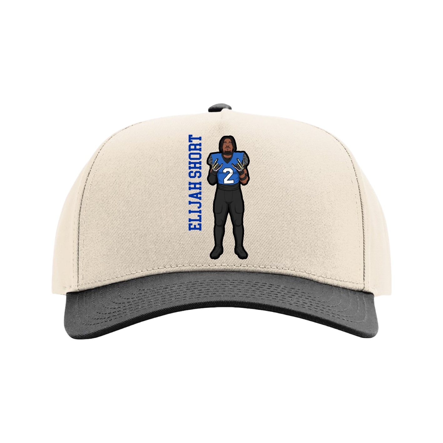 Full Fabric Five-Panel Champ Cap