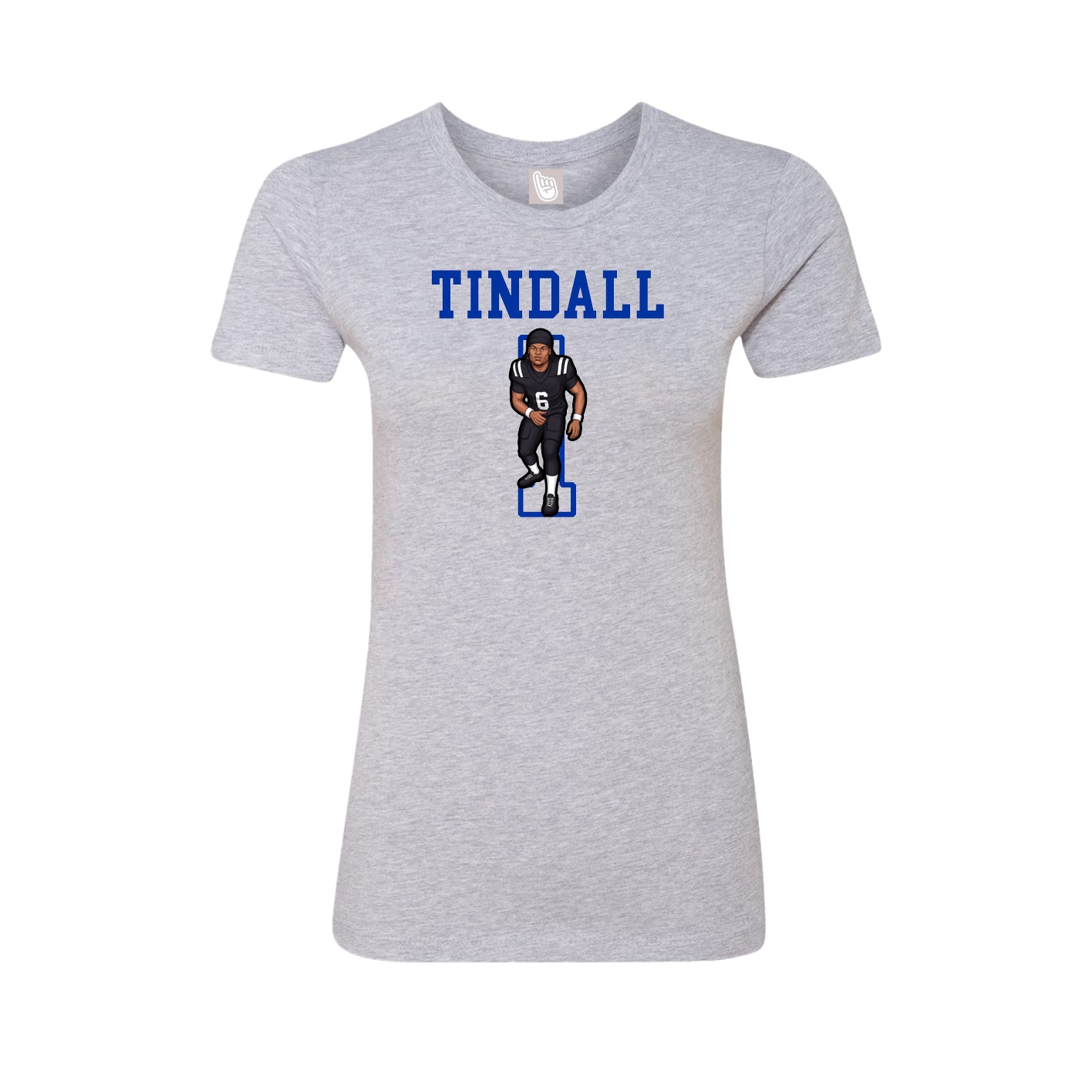 Fitted Women's Tee — Shirsey in Grey