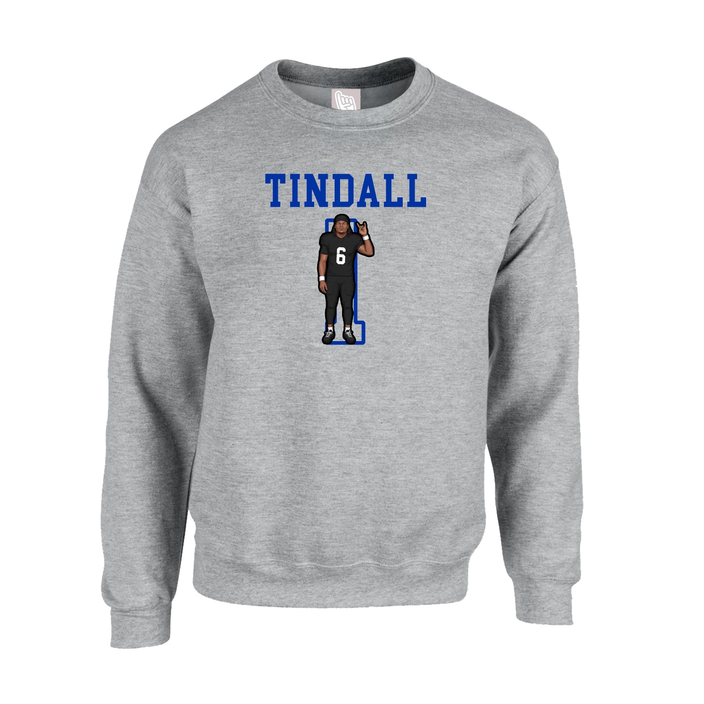 Fleece Crew — Shirsey in Grey