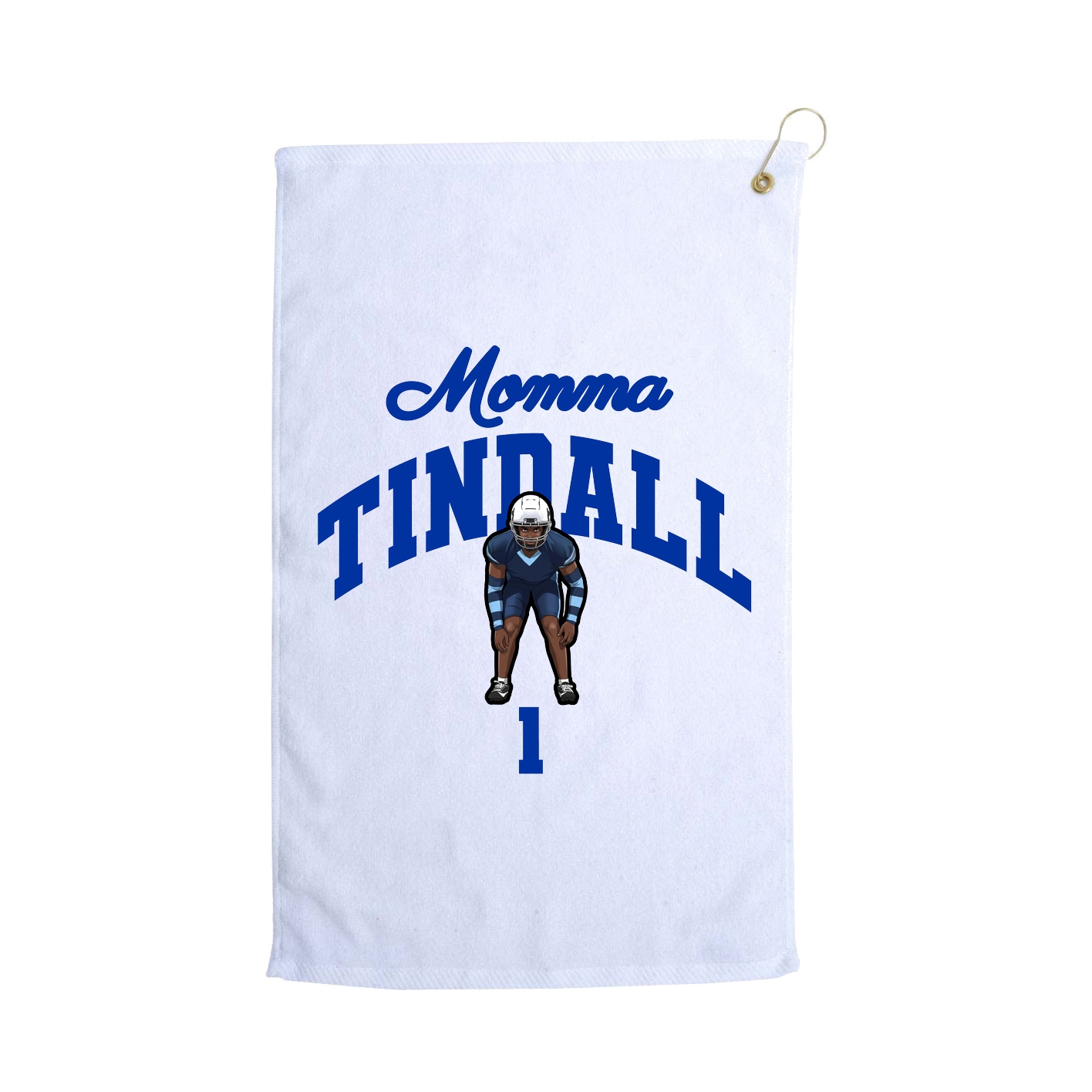 Golf Towel — Mothers Day Arch in White