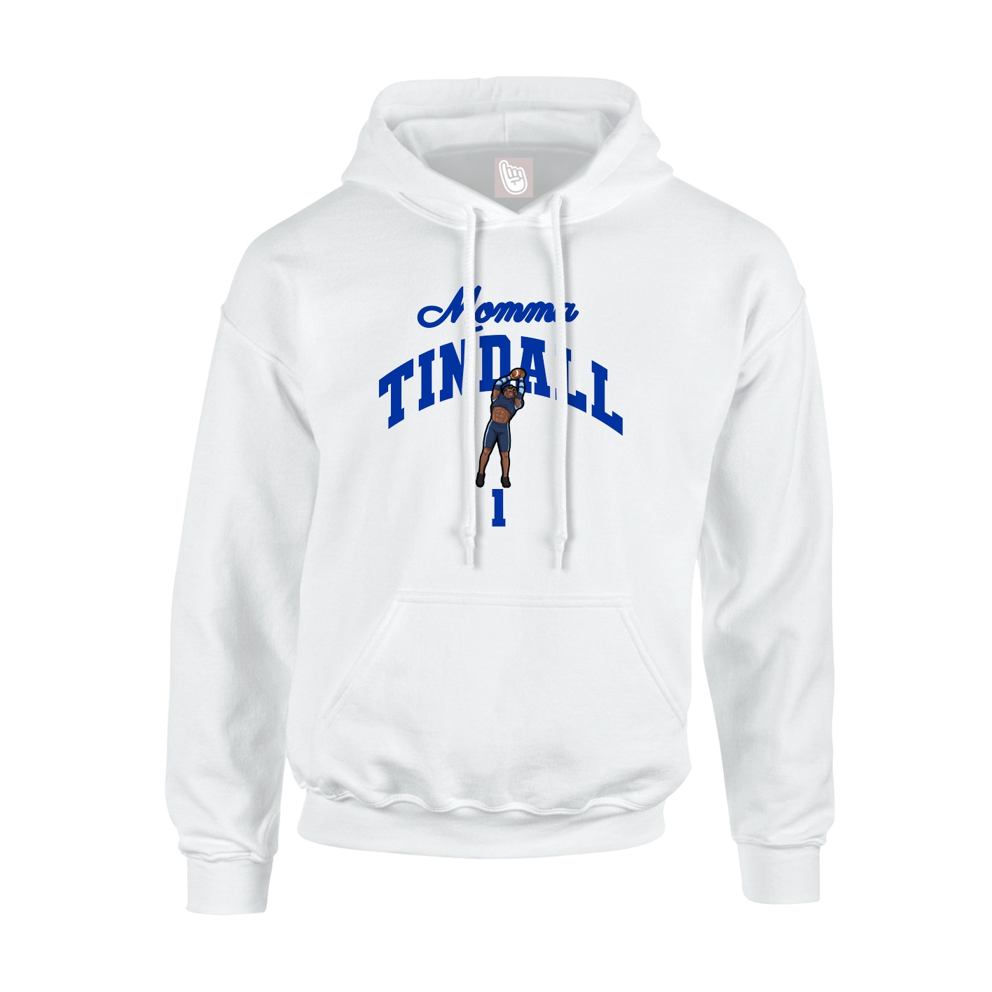 Youth Hoodie — Mothers Day Arch in White