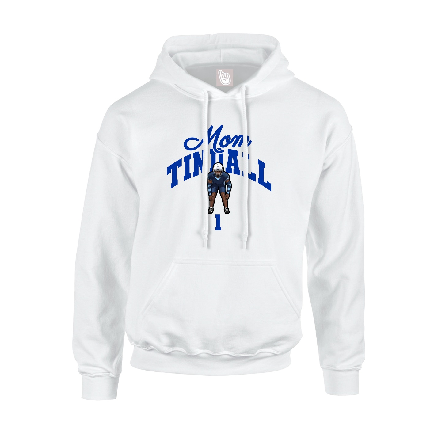 Youth Hoodie — Mothers Day Arch in White