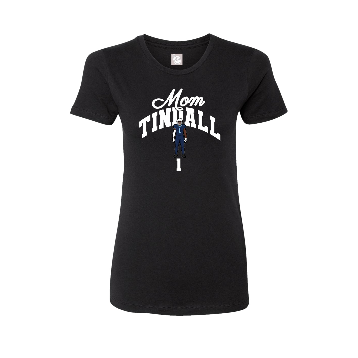 Womens Tee — Mothers Day Arch in Black