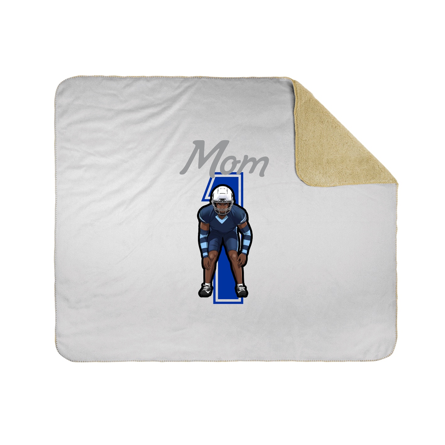 Throw Blanket — Mothers Day Shirsey in White