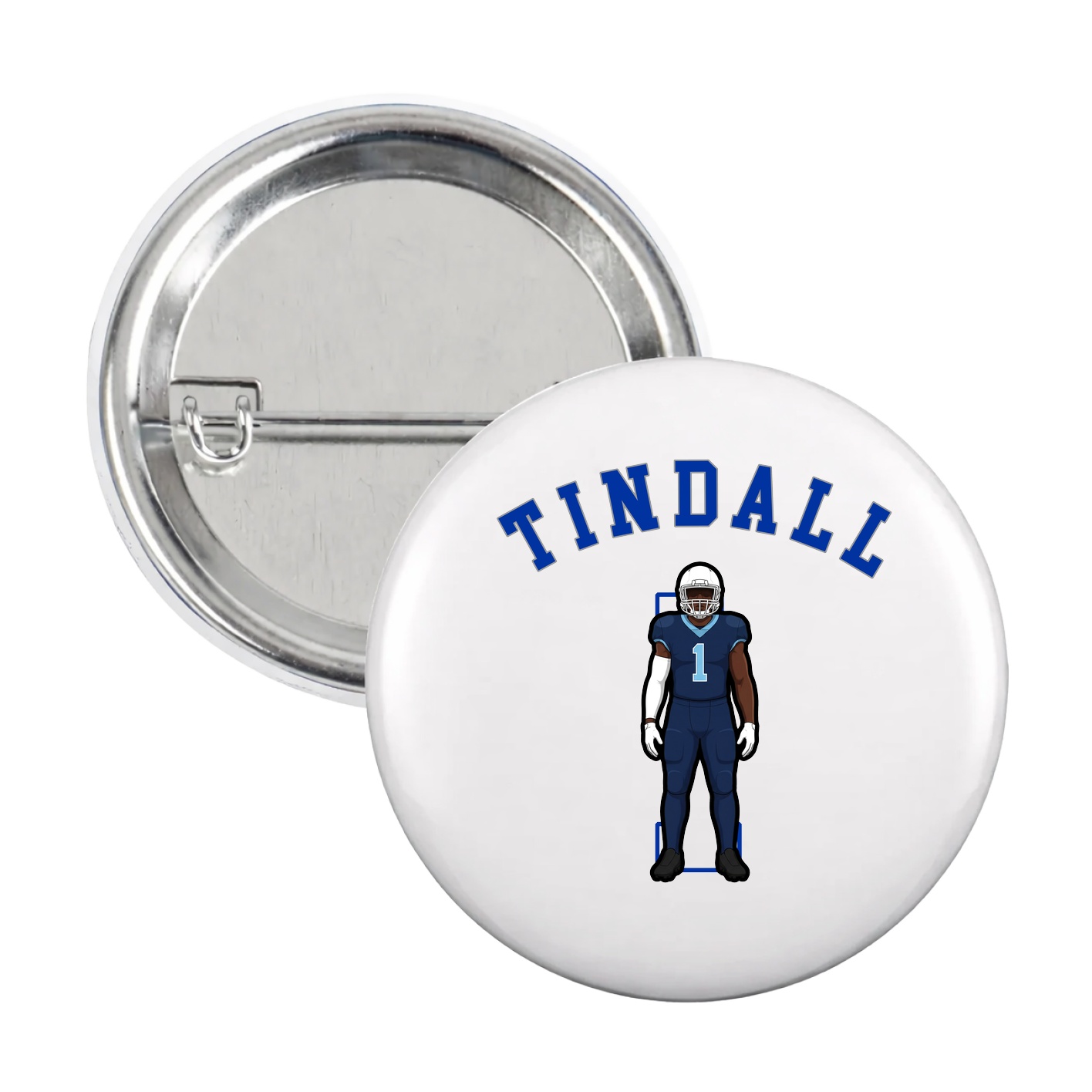 Game Day Button — Shirsey Arch in White