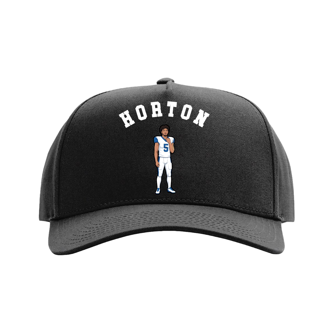 Full Fabric Five-Panel Champ Cap