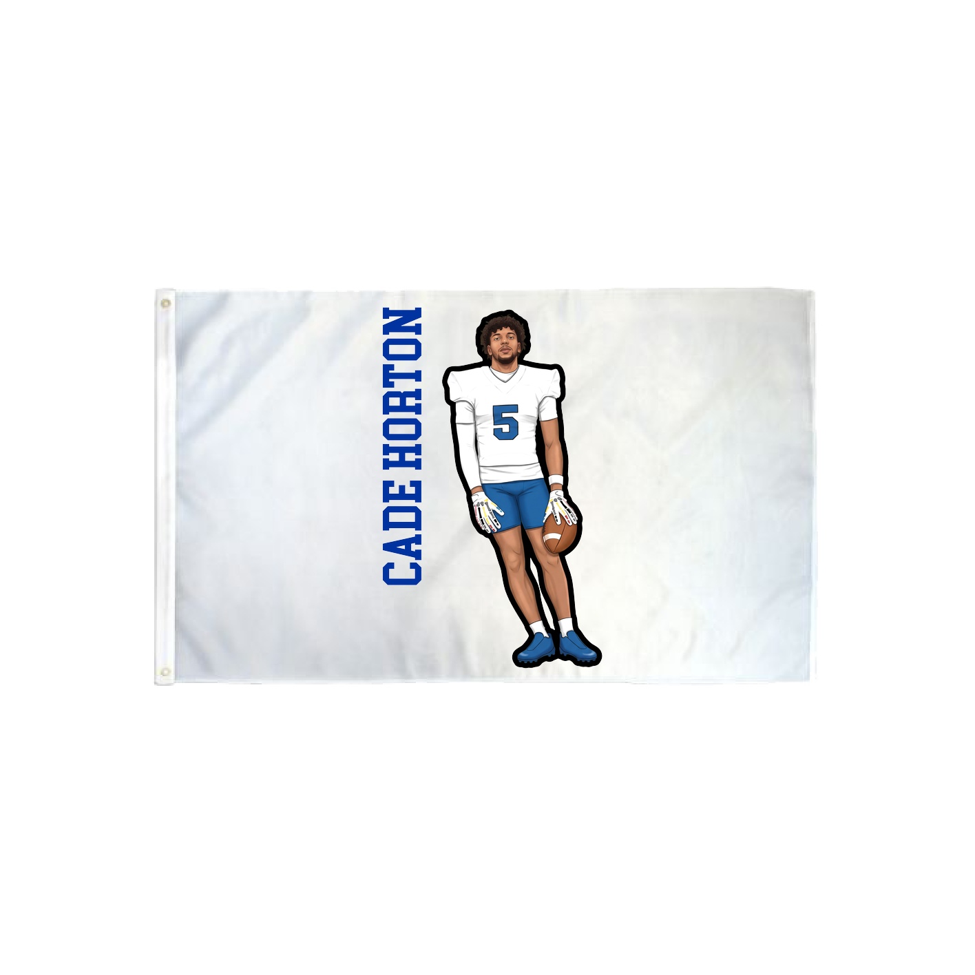 3x5 Flag — Name Vertical in Classic
